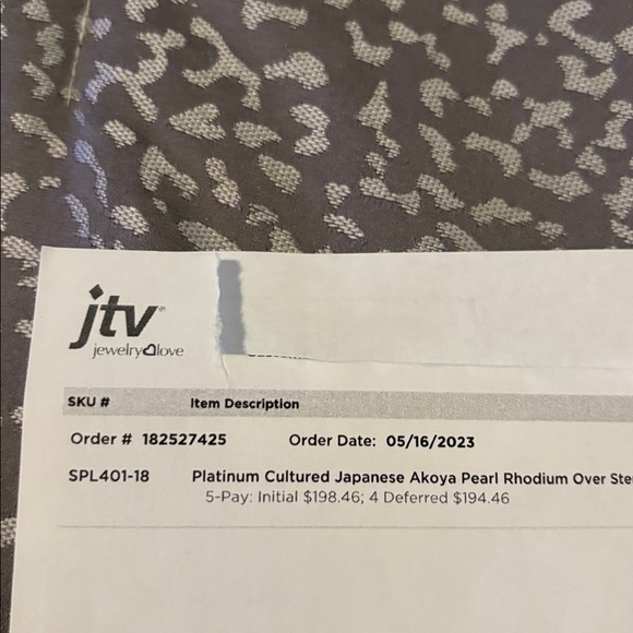 - Beautiful All Natural Gold Freshwater Pearls. Hand knotted pearls. 26” - Picture 13 of 13